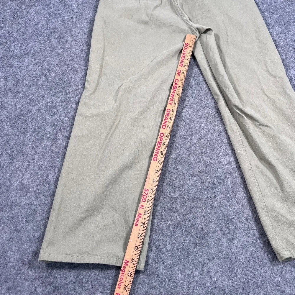 FTP Vintage Beige Flat‎ Front Chino Khaki Straight Leg Pants Men's Size 34x27